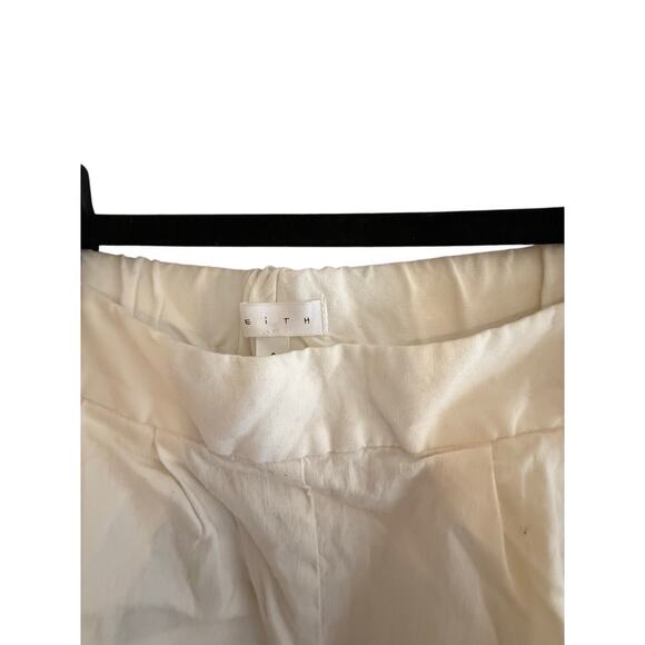 Leith White Linen Pants Size S - Picture 3 of 5
